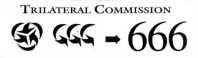 Trilateral Commission and the number of the name of the beast, 666