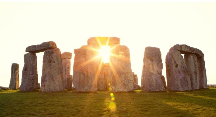 Sun and Pagan Stonehenge