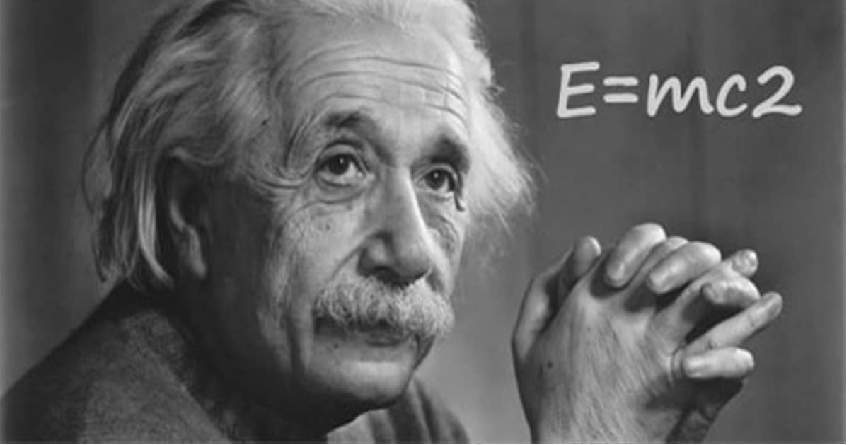 Albert Einstein and his formula encoded in Genesis.