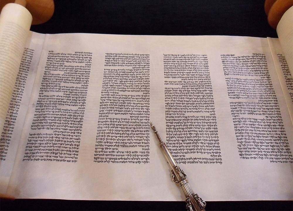A Torah scroll. Will the nations learn the ways of YHVH?