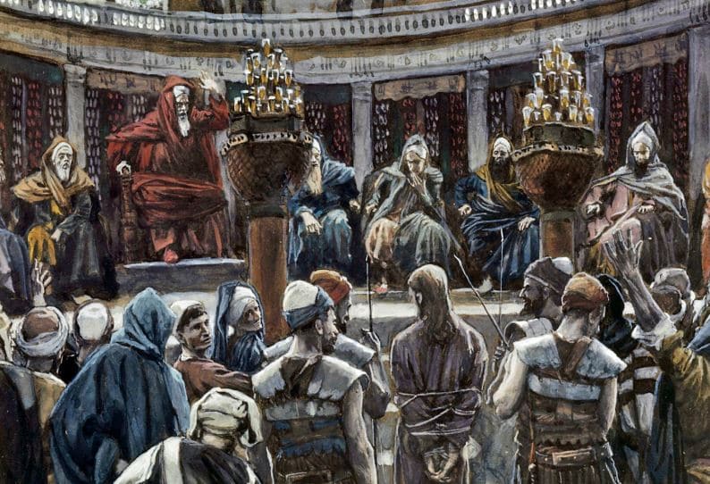 Sanhedrin of judges and the law-enforcement police in the Bible